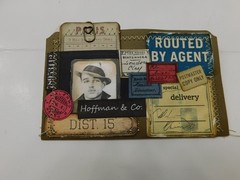 Junk Journal Add-Ons Handmade Tags Card Envelope File Clipboard Ephemera Set 7