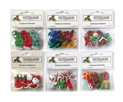 Buttons Galore 50+ Assorted Christmas Theme Buttons for Sewing & Crafts