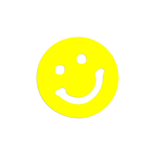 Smiley Face Tanning Stickers | 50 Pack | Happy Face | Spray Tanning | Tanning