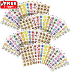 Scratch and Sniff Stickers, 1152 Pieces Fruits and Foods Smelly Stickers, 12 Dif