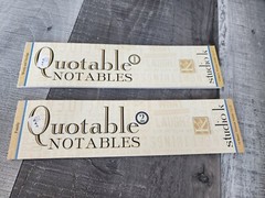 Scrapbooking Quotable Notables Vellum Phrases Family LOT K&Co NEW RETIRED #28