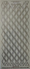 SILVER TRIANGLE Outline Stickers(4”x9”)Starform•Shapes •Memories•Card Making•