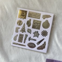 HOTP Sarabooks & Paper Pizazz Scrapbook or Junk Journaling Fiber Pack, Paper Kit