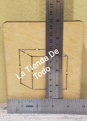 WOOD WOODEN PAPER CUTTING BLADE DIE CUBE FITS ACCUCUT SYS READ