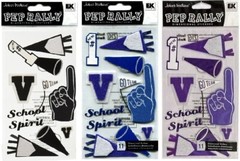 Jolee’s Boutique Pep Rally SCHOOL SPIRIT Scrapbook Dimensional Stickers U-CHOOSE