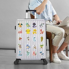 60 Pcs Kawaii Pokemon Stickers Waterproof Vinyl Graffiti Anime Decals Set