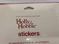 Lot of 7 NOS 1989 Holly Hobbie Sticker Sheets 4PACK – 48 Stickers Per Pack