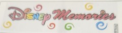 ek success disney adhesive titles Disney Memories 6×2 «