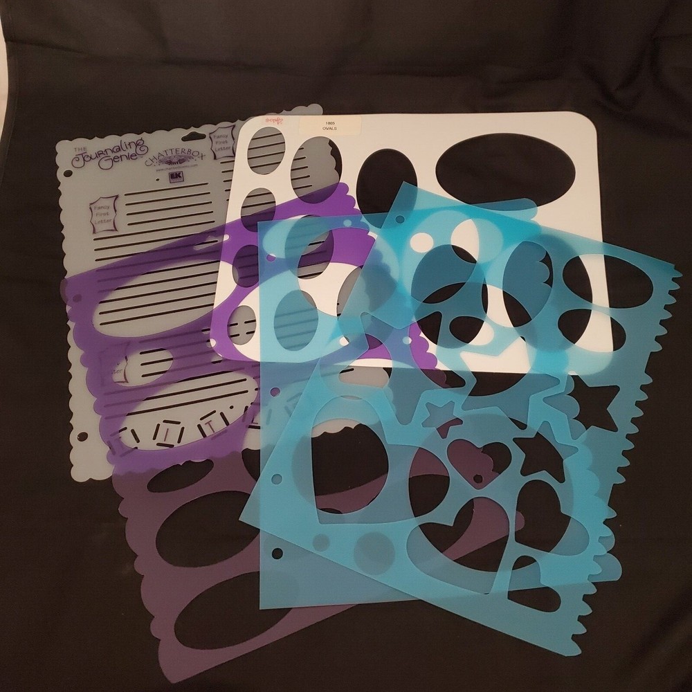 5 Journaling Genie & Other Templates For Paper Crafts Scrapbooking Card Making