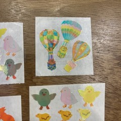 80s Stickers Vintage Pearlized Shiny Lot Of Sandylion Mods Of Farm Animals