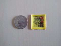 Late 80s / Early 90s Small Lenticular Stickers (3 Count)