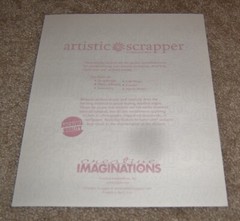 Creative Imaginations Artistic Scrapper Lower Case Wood Look Alphabet Sticker