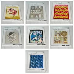 Lot of 7 Recollections Paper Layering Kit Home Good Vibes Only Birds Geometric