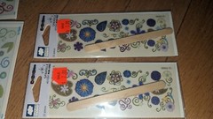 Cloud 9 Design Scrapbook Lot 3D Gel Stickers Rub Ons/Transfers Lot 7 Packs