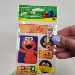 Vintage Jolee’s Boutique Sesame Street Stickers Lot 6 Packs Dimensional Tiles