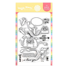 Waffle Flower Acrylic Stamp SECRET ADMIRER