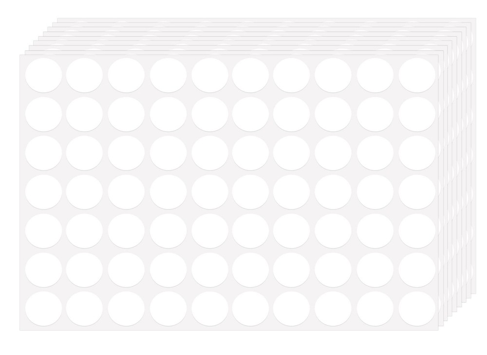 3500 Dot Stickers, 3/4 inch White Coding Labels, Circle Stickers for Office &…