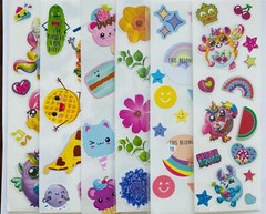 555+ Lot Scrapbooking Supplies Stickers, feel good positive sticker Collection