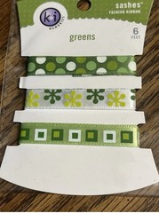 KI Designs Sashes Fashion Ribbon New You Choose Design Scrapbooking Card Making