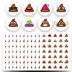 420PCS Poop Stickers for Potty Training, Rewards & Poop Parties
