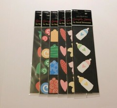 Mrs. Grossman’s Stickers You Choose Brand New Sealed Pack 1/2/3 Strips Accents