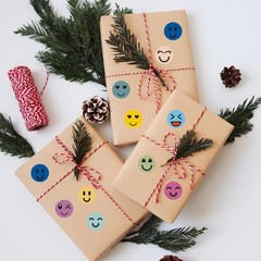 Happy Smiley Face Stickers for Reward – 10050 PCS 10-Colors Small Smiling Sticke