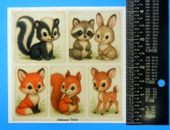 Woodland Animals Sticker Sheet