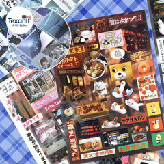 990Pcs Japanese Sticker Book for Scrapbook Heisei Retro Comic Books Style Kawaii