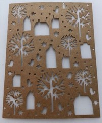Tim Holtz Die Cuts * Countryside Panels with Cutouts * Set of Four in 4 Colors!
