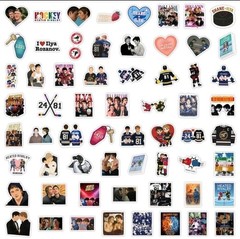 60pc Heated Rivalry Sports Romance TV Series Stickers Hockey Decals Graffiti