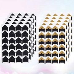 10 Sheets Scrapbook Corner Stickers Photo Corners for Scrapbooking Paper