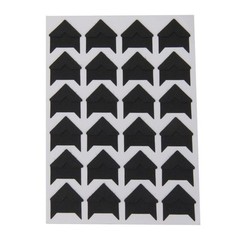 10 Sheets Self Adhesive Paper Photo Album Corner Stickers For DIY