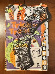 Halloween Junk Journal Supplies – 50+ Piece Lot – Ephemera Modern & Vintage Fun
