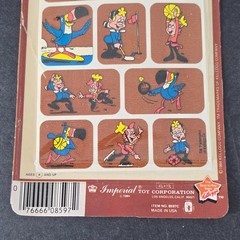 Vintage Imperial Toy KELLOGG’S Cocoa Scratch Scrape n’ Sniff Stickers SEALED NOS
