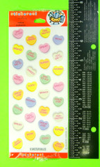 Hallmark Conversation Candy Hearts Sticker Pack Valentines Day