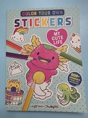 Color Your Own Stickers My Cute Life Hubman & Chubgirl