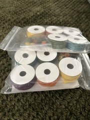 Lot Of 3 Stampin Up In Colors Accessory Pack Twine and Buttons