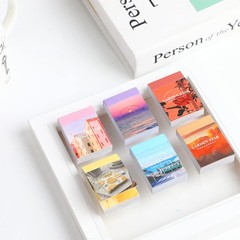 LOKIPA 300 Sheets Washi Sticker Set, Aesthetic Stickers for Colorful