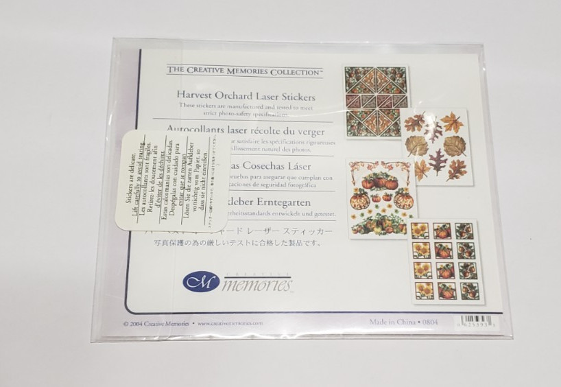 Creative Memories Harvest Orchid New