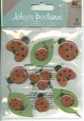 LADYBUGS Ladybug Bugs Insects Fly Away Home Garden Beneficial Jolee’s stickers