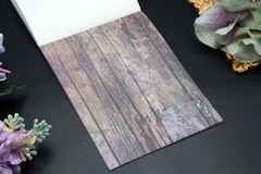 30 sheets/ wood texture printed paper | mixed paper pack red Rustic Wood paper s
