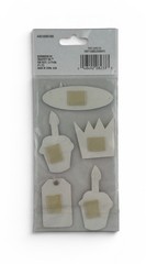 Keepsake 3D Die Cuts Birthday Party Gifts Hat Balloons Candy Stickers Cupcake