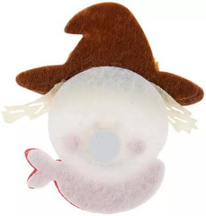 Felt Scarecrow Stickers Autumn Decorations Crafts – 4 Pieces