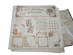 Lot of Wedding Themed Scrapbooking Stickers PaperS *NEW*
