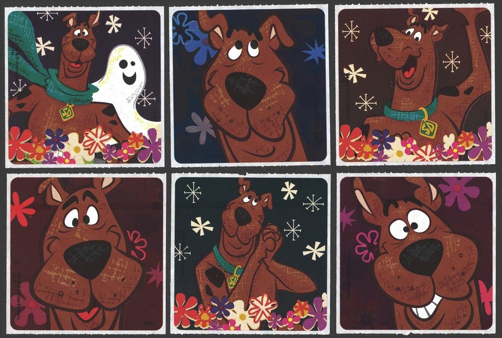 Stickers – Scooby-Doo *Quirky Foil* – Any Occasion CL036