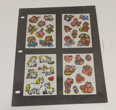 Vintage 1980s Vending Machine Prism Sticker Sheets Unicorn Rainbow Lot 8 65 Pcs