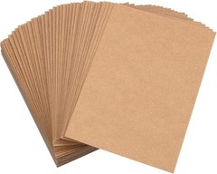200 Sheets Chipboard 5 x 7 Inch 40pt Point Medium Weight Chipboard .04 Calipe…