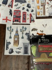 Vintage Creative Memories Travel Adventure London Fiesta Dimensional Stickers
