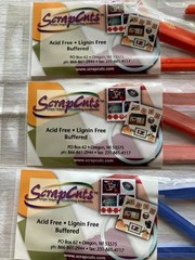 Lot of 11 ScrapCuts Simple Shapes for Scrapbooking Crafts 3/8″ & 1/8″ 50 Count
