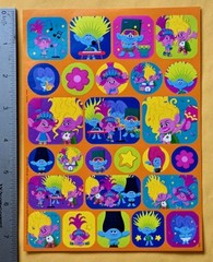 DreamWorks Trolls Band Together Large Size Sticker Sheet